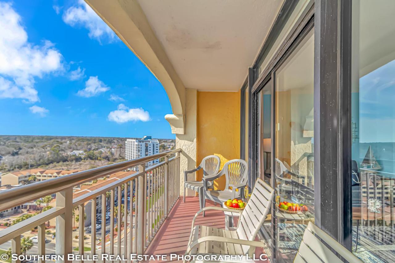Ocean View Double Suite With Beautiful Decor And Accents Caravelle Resort 1504 Sleeps 6 Guests เมอร์เทิลบีช ภายนอก รูปภาพ